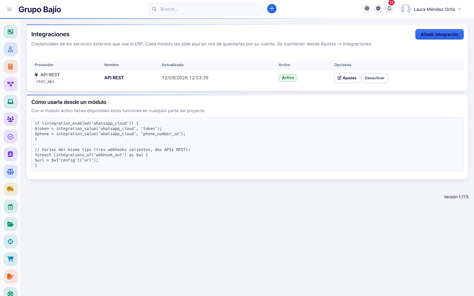 Integrations with credentials that are never shown again
